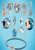 Memnon Jewellery Summer Ocean Series Beads Dangle Charms Seauttle 925 Sterling Silver Fit Style Bead Charm Bracelets Diy Jewelry Gift7204585