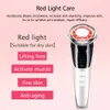 Appareils de soins du visage EMS Cool Masseur Sonic Vibration Ion LED Pon Anti-âge Rajeunissement de la peau Lifting Serrer le dispositif de beauté de soins de la peau 231007