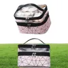 UOSC Women Double Layer Cosmetic Bag Make Up Organizer Bags Travel Waterproof Toatetry Storage Pouch Beautolog Makeup Cases Box T7972550