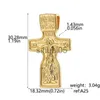 Pendant Necklaces 12PCSJesus Catholic Diy Jewelry Making Accessories Cross Charms Christian Zinc Alloy Material Wholesale Pendants For Necklaces x1009