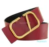 Designer riem mode lederen jurk vrouwelijke gouden buckle vrouw dames riemen voor vrouwen leiden slanke rode luxe designer lederen riemen voor vrouwen mode riemen dame riem