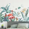 Naklejki ścienne duże płomienie trawy salon sypialnia samoprzylepna DIY Base Board Decals Decor Home na The
