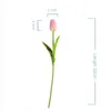 Fleurs décoratives 10 pièces tulipes artificielles PU vraie touche Bouquet de fleurs pour la décoration de pâques maison jardin décor de mariage