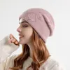 Chapeau tricoté chaud pour enfants d'âge moyen et personnes âgées, mode mère, Protection contre le froid en plein air, automne et hiver 9920