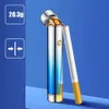 Lighters Creative Mini USB Rechargeable Electric Lighter With Romantic Projection Lamp Novel Portable Windproof Plasma Lighter Men's Gift 444K