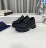 Frauen Anti-Skid Dick-Soled Formale Schuhe Mode echte Leder-Leinwand gebundene Flat Schuhe Street Show Park Casual Sports erhöhte Schuhe 35-40