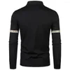 Maglioni da uomo Maglioni di cotone da uomo Pullover Nero Autunno Sottile Maschile Solido Abbigliamento a maglia