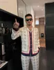 Men's Tracksuits Ui0229 Fashion Sets 2023 Runway Luxury European Design Party Style Clothing