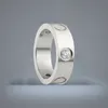 Love Ring Designer Rings for Women/Men Ring Wedding Gold Band Gioielli di lusso di lusso Titanio Steel Gold-plated Never Fade Not Allergic 214175811220142