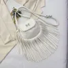 Marka Tassel Torby na klatkę piersiową dla kobiet Wysokiej jakości torba PU talia mody torebki Crossbody Designer Fanny Pack Bag na ramię