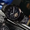 Wristwatches WG02113 Mens Watches Top Brand Runway Luxury European Design Automatic Mechanical Watch