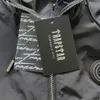 Herrenjacken 2023 Neue Männer Trapstar Jacke Sportswear Irongate t Windjacke-schwarz Gestickte Buchstaben Damen Reißverschluss Sonnenschutzyx7x