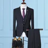 Men's Suits Nice Business Three Piece Wedding Dress / Male Slim Fits Blazers Jacket Coat Pants Trousers S- 4XL