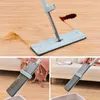 Mops 360Degree Strong Water Absorption Microfiber Floor Mop HandFree With Squeegee Strip Wet And Dry Home Cleaning Tools 231009