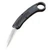 H1084 Coltello tattico automatico per artigli 440C Lama satinata Manico in lega di zinco-alluminio Escursione di campeggio esterna Coltelli Karambit di sopravvivenza con borsa in nylon