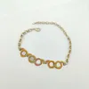 Luxuriöse Charm-Anhänger-Halskette mit buntem Diamant in 18 Karat vergoldet, mit Stempel und Box PS7519A223d