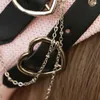 Berets 2023 Japanese Beret Harajuku Y2 Fashion Lolita Hat JK Girl Cute PU Chain Heart Love Wool Kawaii Women Accessories