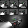 자전거 조명 LED 자전거 1000lm USB 충전식 파워 디스플레이 MTB Mountain Road Front Lamp Flashlight Cycling Accessories 231009