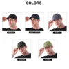 Bollmössor Korta Brim Baseball Cap Unisex Spring Summer Outdoor Quick Dry Sports Lightweight Polyester Snapack Umpire Dad Hats SS114