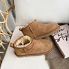 Australia Designer Boots Tasman Kapcieczki Tazz Snow Winter Boots Sheepskin Ladies Platform Buty fur