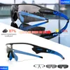 Occhiali da esterno SCVCN Occhiali da mountain bike Sport Occhiali da sole da uomo Occhiali da ciclismo Pochromic MTB Road Running Protezione UV400 231009