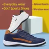 Kleidschuhe Golfschuhe Leichte Herren Casual Sportschuhe Atmungsaktive wasserdichte Anti-Rutsch-Schuhe Outdoor Herren Größe 38-48 231009