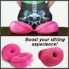 Multifunctional Dual Comfort Seat Cushion Memory Foam of Hip Lift Seat Cushion Beautiful Butt Latex Seat Cushion Comfy for Home SH226C