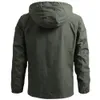 Men s Jackets Windbreaker Men Tactical Jacket Waterproof Outdoor Hooded Coat Sports Military European Size S 7XL Field Climbing Thin Outwear 231009