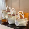 Wysoka jakość Never Zakupy Pełne torby Designer The Tote Bag Tortes torebki Kobieta torebka Kobiety torba plażowa Dhgate LUXURYS Projektanci Bags M4