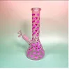 Bongs de água de vidro Downstem Perc Bubbler Hookahs Glass Bubbler Waterpipes Freezable Bobina Beaker Dab Rigs Smoke Pipe