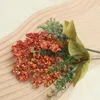 Decoratieve bloemen 3 st Mooie Schuim Kunstbloem Lavendel Boeket Woondecoratie Bruiloft Tafel Party Indoor Kerst DIY Decor Fake