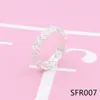 Высококачественное дизайнерское кольцо для женщин, роскошные дизайнерские украшения, 4 мм, 5 мм, 8 мм, серебро s925, мужские и женские украшения для влюбленных, кольцо для пары, подарок с коробкой SFR1
