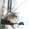 Lits pour chats mignons suspendus siège ensoleillé confortable support de fenêtre hamac pour animaux de compagnie fournitures souples roulement détachable 20kg