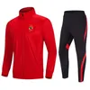 El Ahly Heren trainingspak Kinderen Aangepast logo Polyester Trainingsontwerp Voetbalteam Kwaliteit Voetbal Sportjack251Z