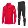 Le plus récent Albanie Football Formation Survêtements pour hommes Veste de jogging Ensembles de course Sport Wear Football Accueil Kits Vêtements pour adultes Hikin192Q