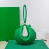 Sac à main Jodies Top Qualité Bvs Venetaabotegs Tricoté Fourre-tout élégant Véritable peau de mouton y Nouvelle boulette en peau de mouton sous les bras Femmes Main Épaule unique Sac à main Diag