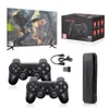 Portabla spelspelare GD10 Video Stick 4K Console 2 4G Double Wireless Controller 40000 Games 128 GB Retro för TV Boy Christmas Gift 231007