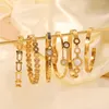 Braccialetti di fascia alta in acciaio inossidabile placcato in oro 18k per le donne Gioielli impermeabili Braccialetti di lusso a portata di mano 2023 Pulsera Mujer