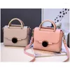 Waist Bags Fashion Women Handbag Shoulder For Lady Solid Totes Cute Shopping Messenger Crossbody Bag Lock Black Red Color