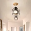 Ceiling Lights Retro E27 LED Lamps For Corridor Aisle Entrance Indoor Vintage Lighs Chandelier Lamp Dinning Room Home