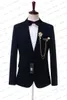 Herenpakken SILIWEYA 2023 Mannen Piekte Revers Bruiloft 2 Stuks Slim Fit Party Tuxedos Bruidegom Wear Bruidegom (Jas broek)