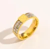 Atacado 20 estilos de anéis de casamento elegantes, designer popular, marca, anel de letra, qualidade superior, banhado a ouro 18k, prata, acessórios de joias de luxo, presentes para amantes