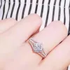 Chenrui Jewelry Hot Selling Style Full Set Diamond Fashion Trend High-end Ring for Change