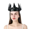 Autres événements Fournitures de fête BDSM Érotique Sexy Masque Cosplay Cuir Sex Harnais Halloween Mascarade Ball Fantaisie Couronne Masques Punk Jouet 231009