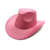 NEUE glänzende Western-Cowboy-Top-Hüte für Damen und Herren, Pailletten-Filz-Fedora-Hut, Damen-Jazz-Kappe, Herren-Kappen, bunte Fedoras, Party, Weihnachtsgeschenk, 10 Farben