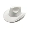 NEUE glänzende Western-Cowboy-Top-Hüte für Damen und Herren, Pailletten-Filz-Fedora-Hut, Damen-Jazz-Kappe, Herren-Kappen, bunte Fedoras, Party, Weihnachtsgeschenk, 10 Farben