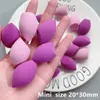 10 st svampar Applicators Cotton Mini Puffs Cosmetic Women's Foundation Make Up Sponge Cosmetics Blending Water Drop Form Makeup Powder Puff 231009