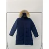 Puff Designer da donna Canadian Goose Versione di media lunghezza Piumino Piumino Parka Inverno Spessa Cappotti caldi Donna Antivento Streetwear