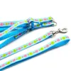 Cat Collars Leads 24 pièces fournitures de formation pour animaux de compagnie petit chien chat harnais laisse motif de fleur réglable gilet collier chiot en plein air marche laisses 231009