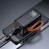 4 USB-Port-Ladegerät Externe Pufferbatterie mit Kleinkasten für Mobiltelefon Freies Verschiffen